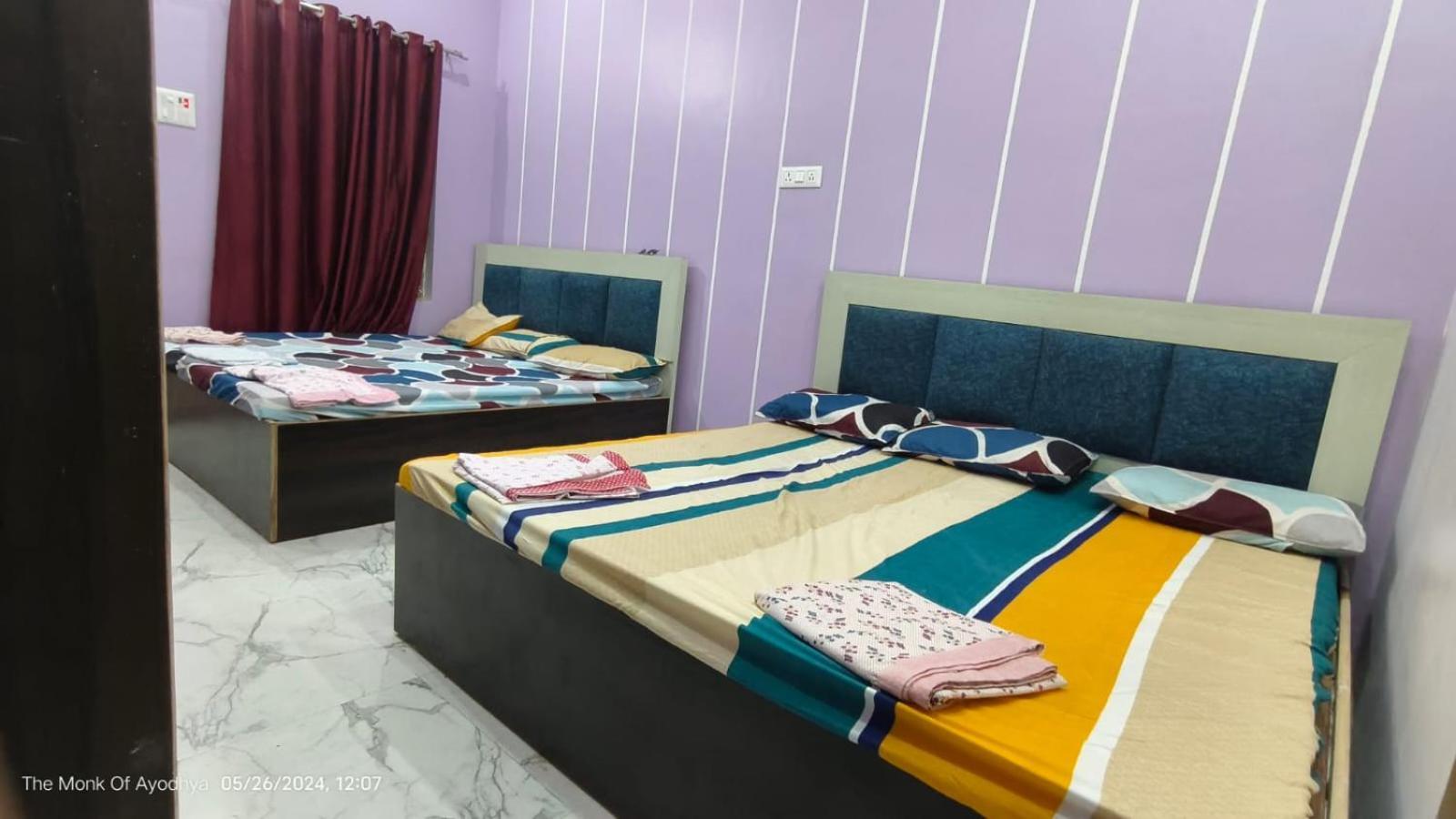 Shree Ayodhya Dham Guest House 300 Meter From Sri Ram Temple Free Pick Up , Drop , Breakfast & Wifi 外观 照片