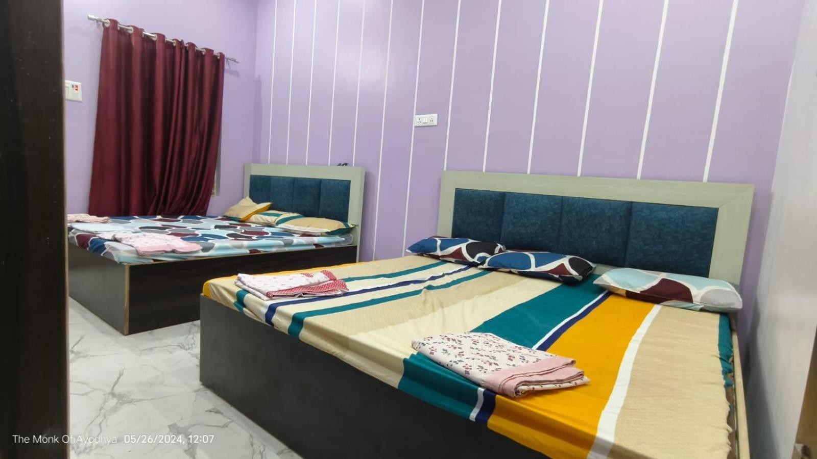 Shree Ayodhya Dham Guest House 300 Meter From Sri Ram Temple Free Pick Up , Drop , Breakfast & Wifi 外观 照片